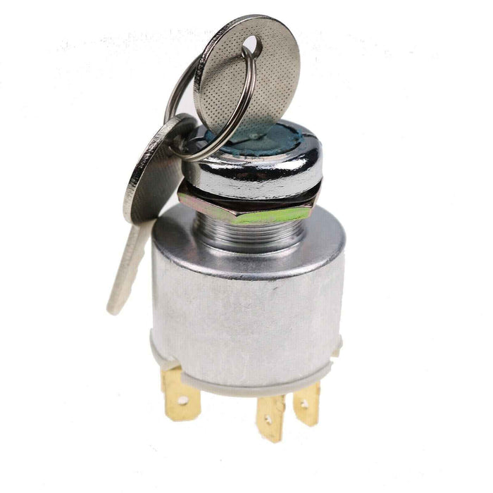 DURAFORCE Ignition Switch 31973K4183 for Car Tractor Trailer Boat 12V Off-On-Ignition