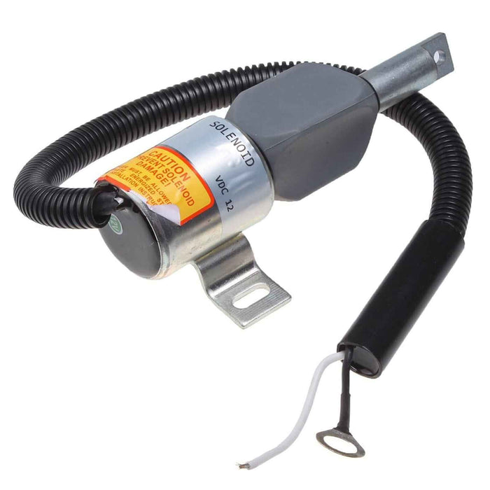 DURAFORCE 12V Fuel Shutoff Solenoid 185208 894450-7231 For Isuzu Engine 4JG1 Mustang MTL20