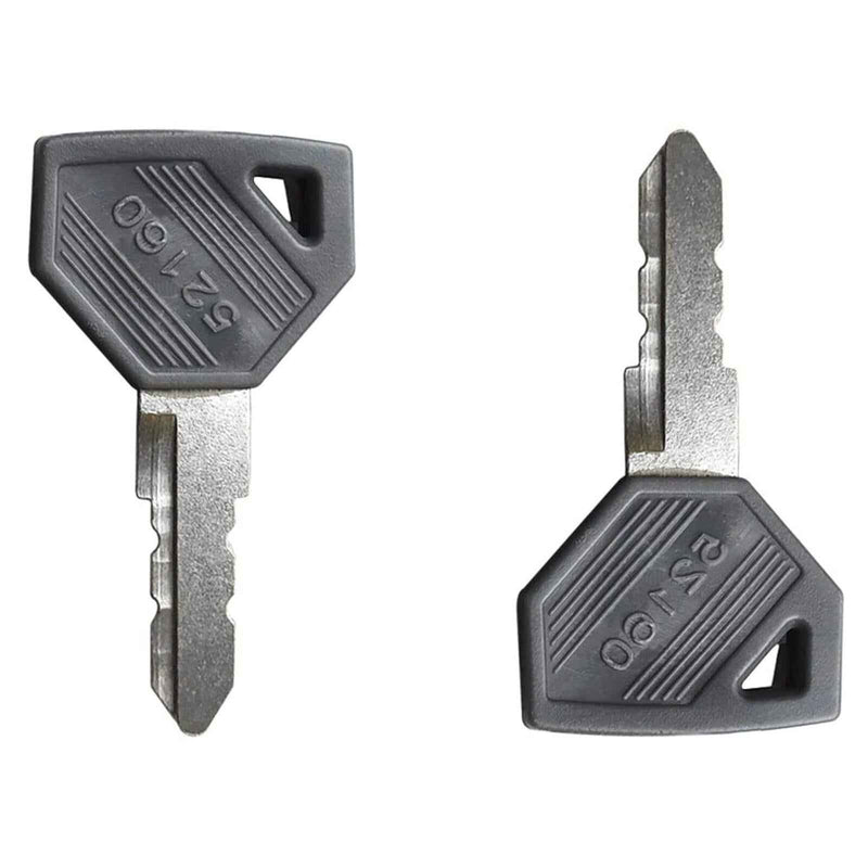 DURAFORCE (10) Ignition Keys 198360-52160 for Yanmar and John Deere Tractor