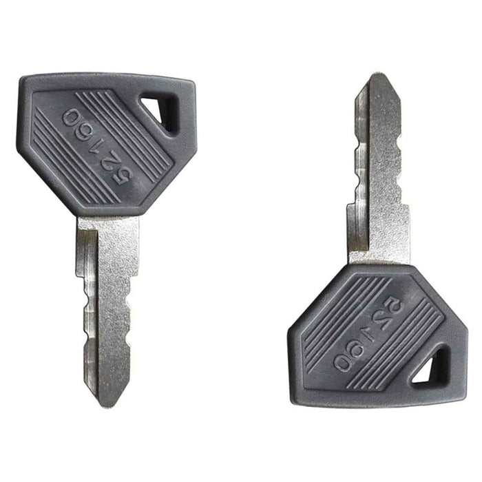 DURAFORCE (10) Ignition Keys 198360-52160 for Yanmar and John Deere Tractor