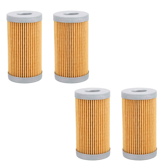 DURAFORCE 15521-43160 1A001-43160 19244-87110 Fuel Filter Element Kubota Compatible 4PCS