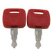 DURAFORCE 2X Ignition Keys RE183935 For John Deere 3120 3203 4120 4310 4410 4510 4520 4610