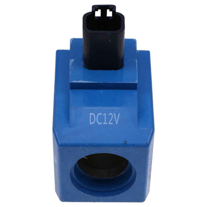 DURAFORCE 12V30W Vickers Solenoid Coil Flat Pin 25/221054 for JCB 2170 2DX 530-70I 535-125