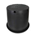 DURAFORCE 15gal 5 Pcs Plant Container Garden Pot Heavy Duty Black Premium Plastic Nursery