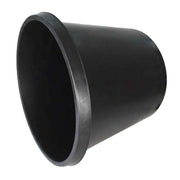 DURAFORCE 15gal 5 Pcs Plant Container Garden Pot Heavy Duty Black Premium Plastic Nursery