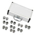 DURAFORCE 18 PCS Sizes 3/32'' To 25/32''.0002" Super Precision ER32 Collet Set CNC
