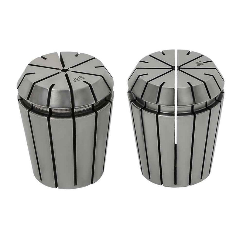 DURAFORCE 18 PCS Sizes 3/32'' To 25/32''.0002" Super Precision ER32 Collet Set CNC