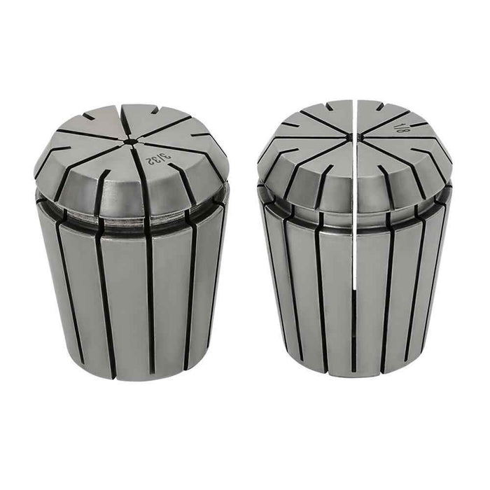 DURAFORCE 18 PCS Sizes 3/32'' To 25/32''.0002" Super Precision ER32 Collet Set CNC