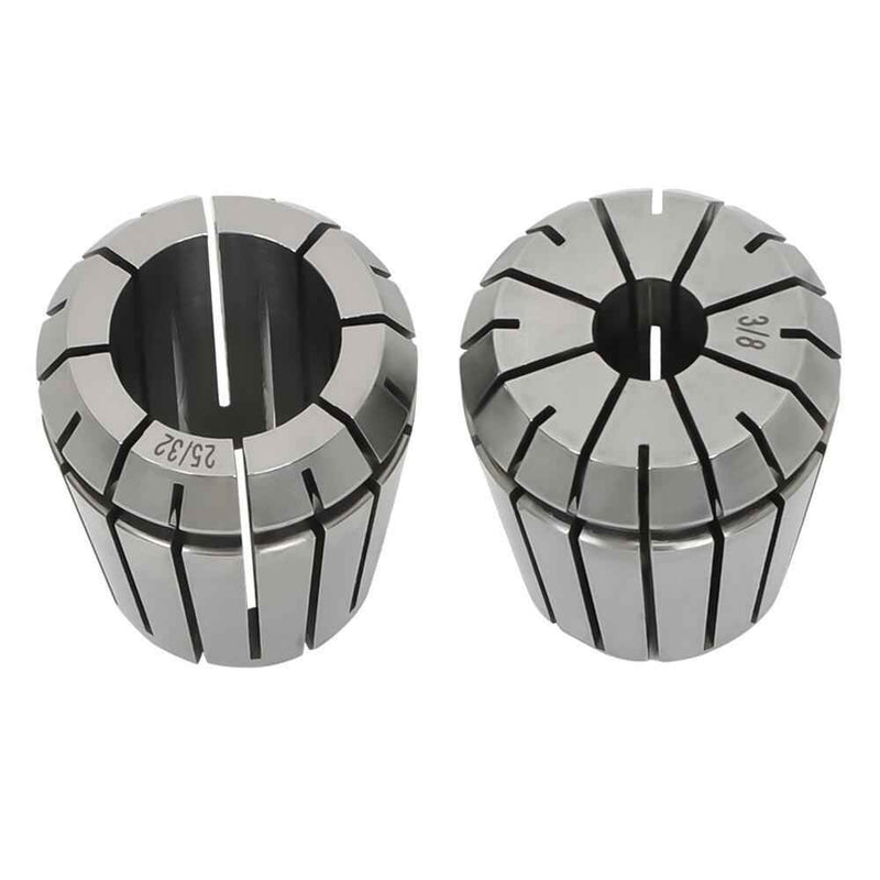 DURAFORCE 18 PCS Sizes 3/32'' To 25/32''.0002" Super Precision ER32 Collet Set CNC