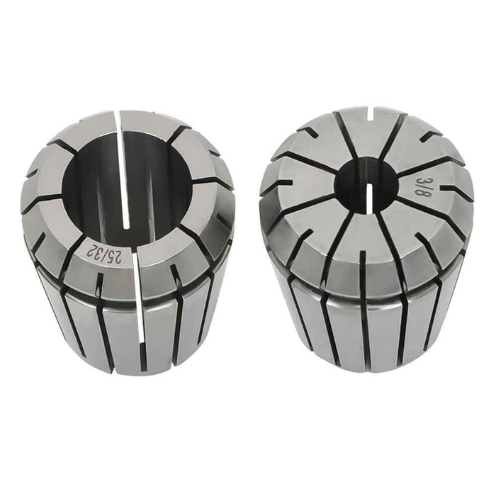 DURAFORCE 18 PCS Sizes 3/32'' To 25/32''.0002" Super Precision ER32 Collet Set CNC