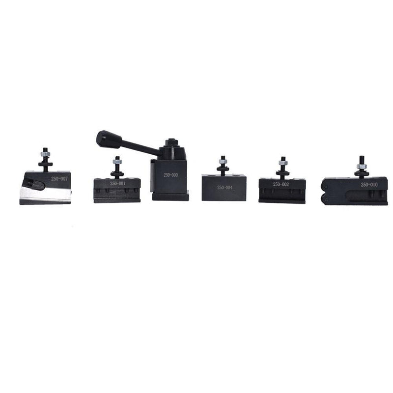 DURAFORCE 6 Pack OXA 250-000 Wedge Type Quick Change Tool Post Holder Swing Dia 8"