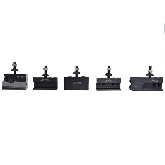 DURAFORCE 6 Pack OXA 250-000 Wedge Type Quick Change Tool Post Holder Swing Dia 8"