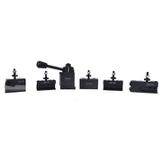 DURAFORCE 6 Pack OXA 250-000 Wedge Type Quick Change Tool Post Holder Swing Dia 8"