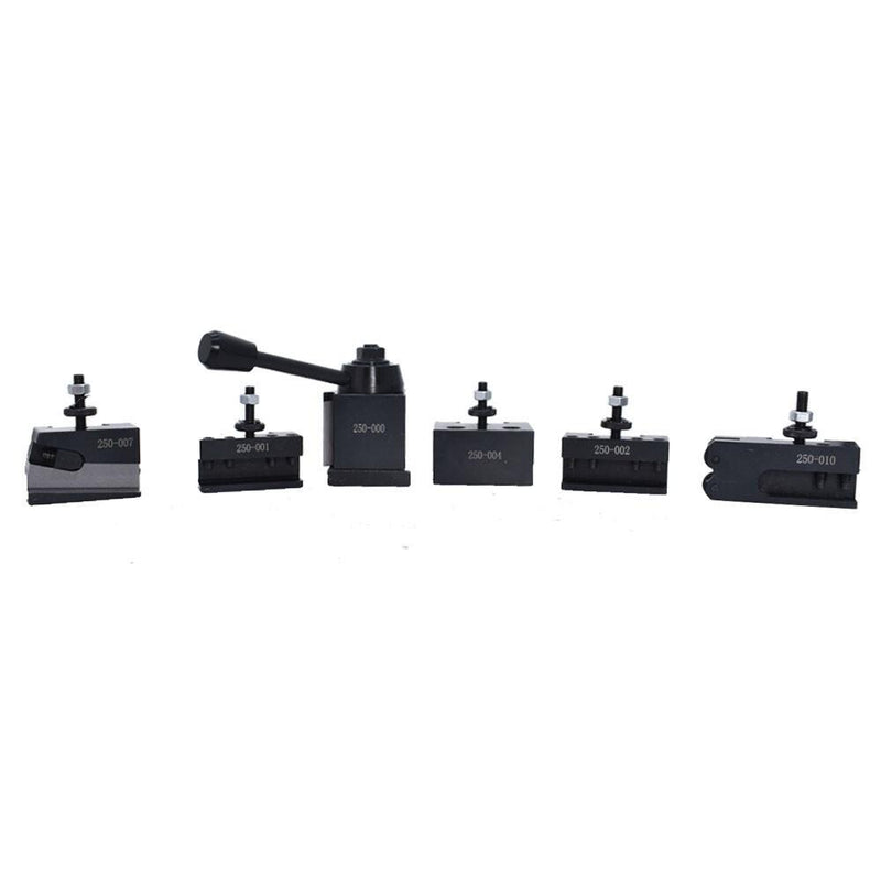 DURAFORCE 6 Pack OXA 250-000 Wedge Type Quick Change Tool Post Holder Swing Dia 8"