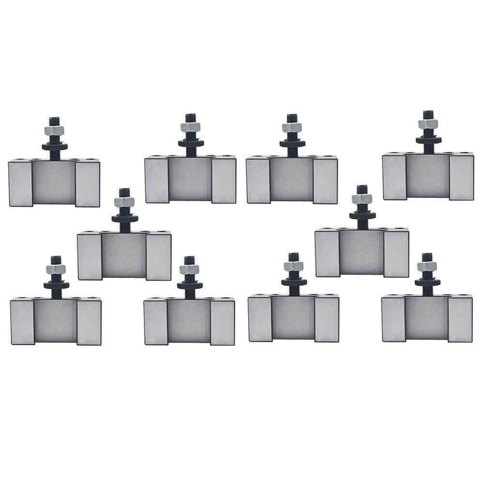 10Pcs AXA #1 250-101 Quick Change Tool Post Turning and Facing Holder For Lathe