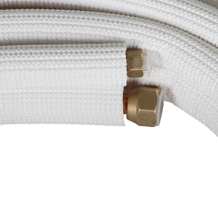 DURAFORCE Install Kit Fit 16 Feet For Mini Split Heat Pump Systems 1/4" - 1/2" Dia.