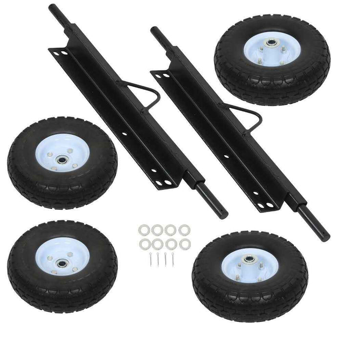 DURAFORCE Wheel Kit Fit For Honda Generator EU3000is SOLID NEVER FLAT TIRES All Terrain