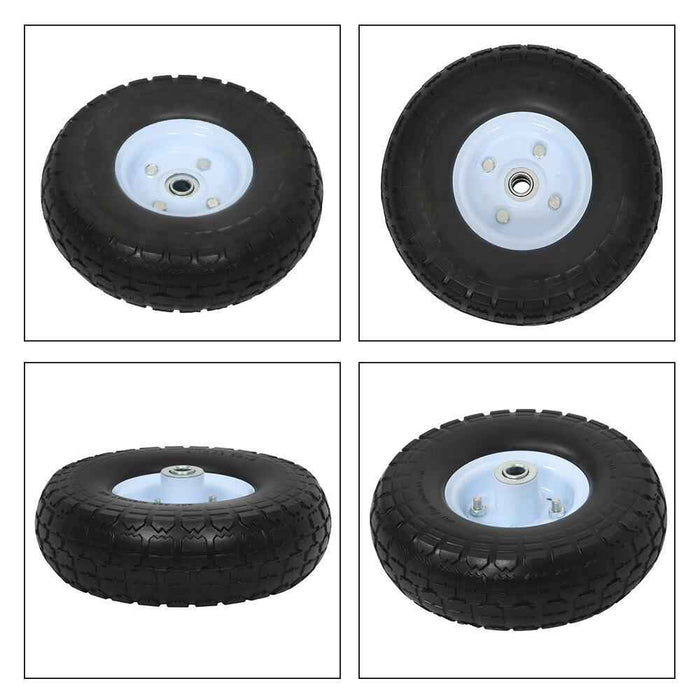DURAFORCE Wheel Kit Fit For Honda Generator EU3000is SOLID NEVER FLAT TIRES All Terrain