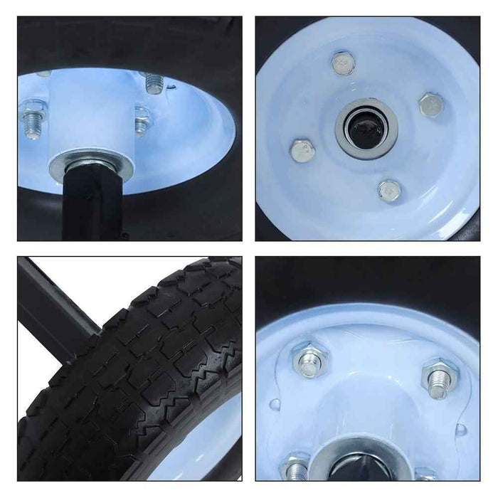 DURAFORCE Wheel Kit Fit For Honda Generator EU3000is SOLID NEVER FLAT TIRES All Terrain