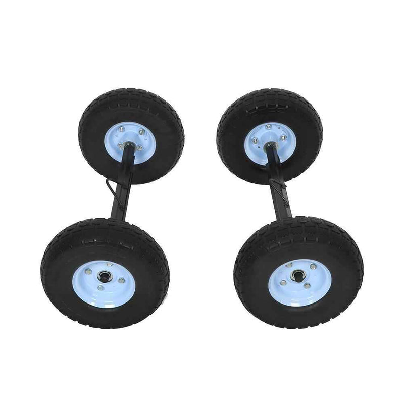 DURAFORCE Wheel Kit Fit For Honda Generator EU3000is SOLID NEVER FLAT TIRES All Terrain