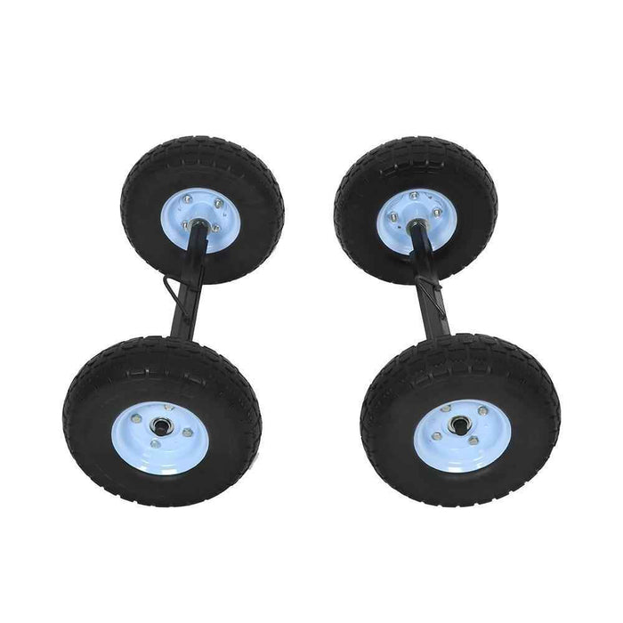 DURAFORCE Wheel Kit Fit For Honda Generator EU3000is SOLID NEVER FLAT TIRES All Terrain