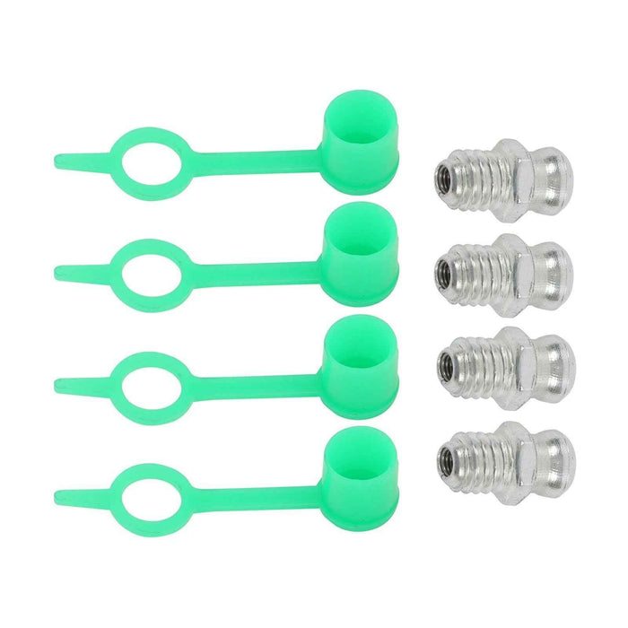 DURAFORCE New 4Pcs 1/2" Bore 4 Bolt Solid Base UCF201-8 Pillow Block Flange Bearing