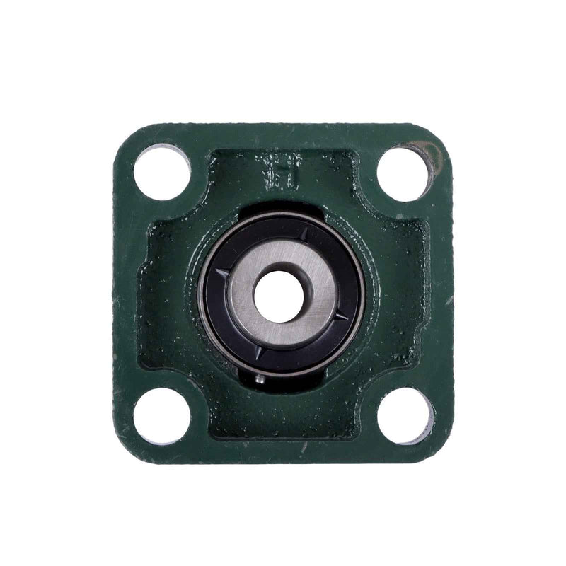 DURAFORCE New 4Pcs 1/2" Bore 4 Bolt Solid Base UCF201-8 Pillow Block Flange Bearing