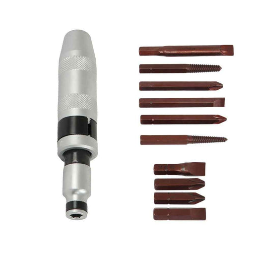 DURAFORCE Precision Hex Impact Driver Socket Set Screw 12 ×1/2" Screwdriver Bits Phillips