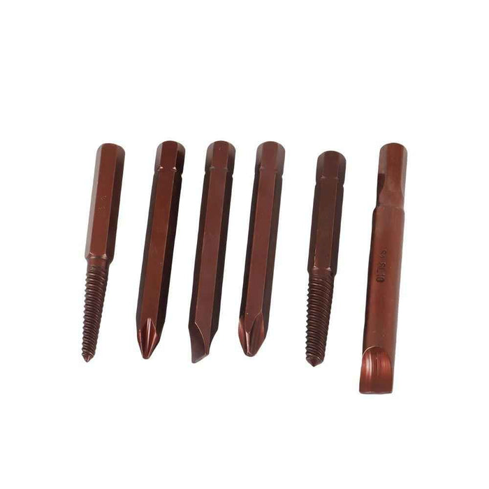 DURAFORCE Precision Hex Impact Driver Socket Set Screw 12 ×1/2" Screwdriver Bits Phillips