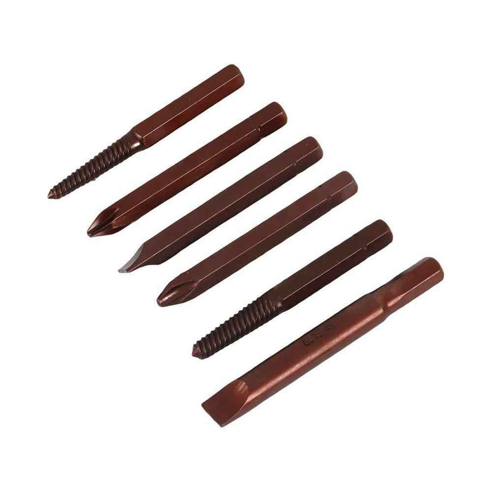 DURAFORCE Precision Hex Impact Driver Socket Set Screw 12 ×1/2" Screwdriver Bits Phillips