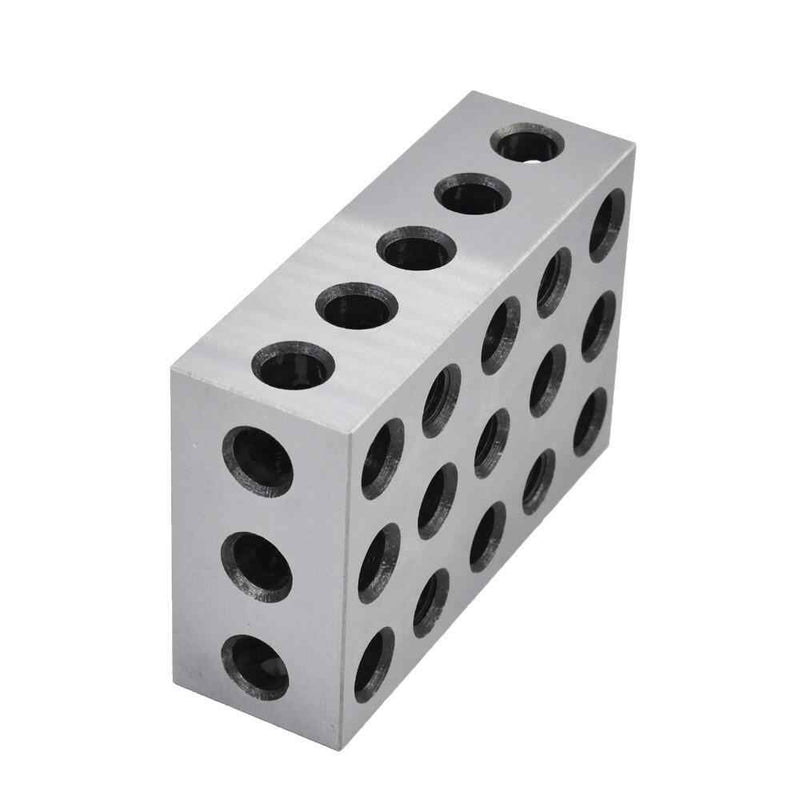 DURAFORCE 1 Matched Pair 2-4-6 Blocks 23 Holes 0.0002" Machinist 246 Jig New