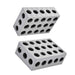 DURAFORCE 1 Matched Pair 2-4-6 Blocks 23 Holes 0.0002" Machinist 246 Jig New
