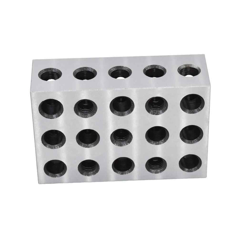 DURAFORCE 1 Matched Pair 2-4-6 Blocks 23 Holes 0.0002" Machinist 246 Jig New