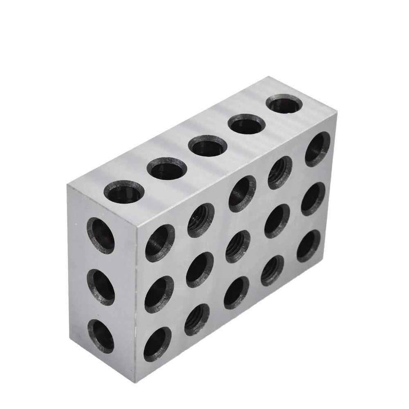 DURAFORCE 1 Matched Pair 2-4-6 Blocks 23 Holes 0.0002" Machinist 246 Jig New
