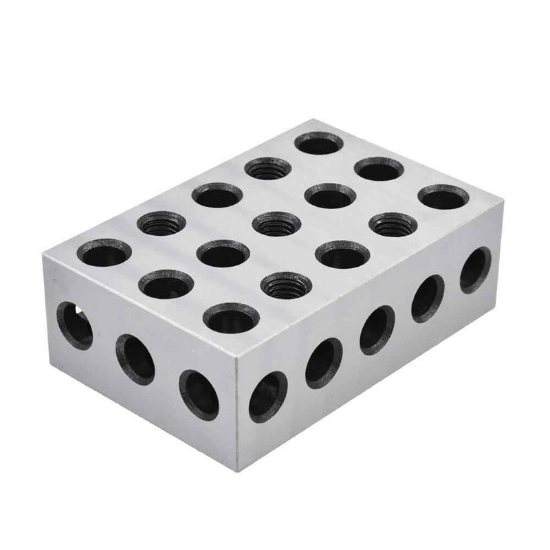 DURAFORCE 1 Matched Pair 2-4-6 Blocks 23 Holes 0.0002" Machinist 246 Jig New