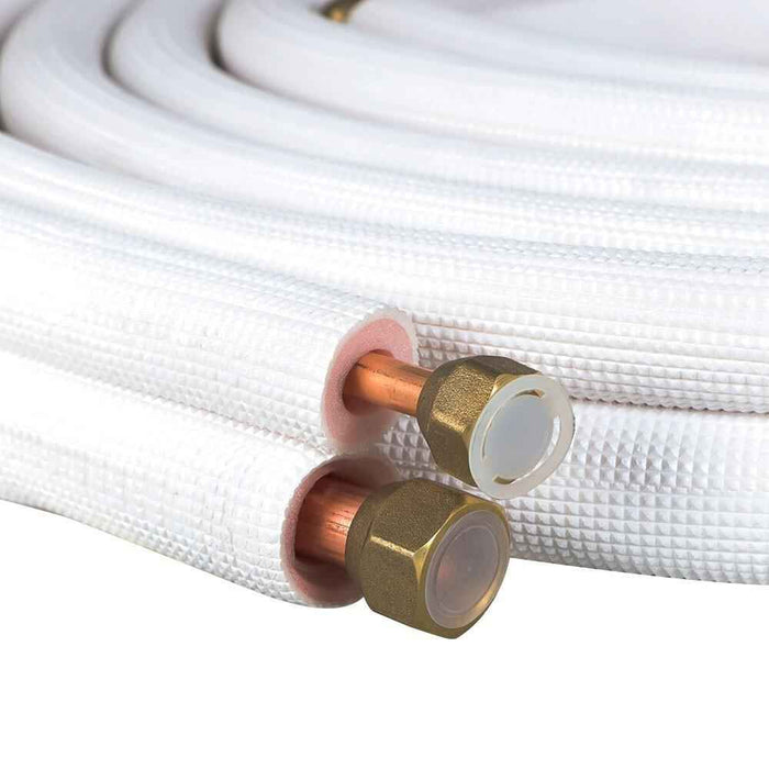 DURAFORCE 25Feet High Quality Install Kit For Mini Split Heat Pump Systems 3/8"-5/8" Dia