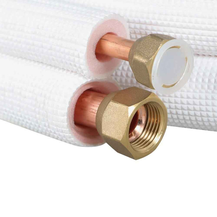DURAFORCE 25Feet High Quality Install Kit For Mini Split Heat Pump Systems 3/8"-5/8" Dia