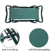 DURAFORCE Foldable Garden Kneeler Bench Stool Soft Cushion Seat Pad Kneeling Tool Pouch