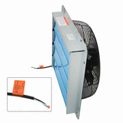 DURAFORCE 16" Wall Mounted Shutter Exhaust Fan High Speed Garage Shop Attic Without Plug