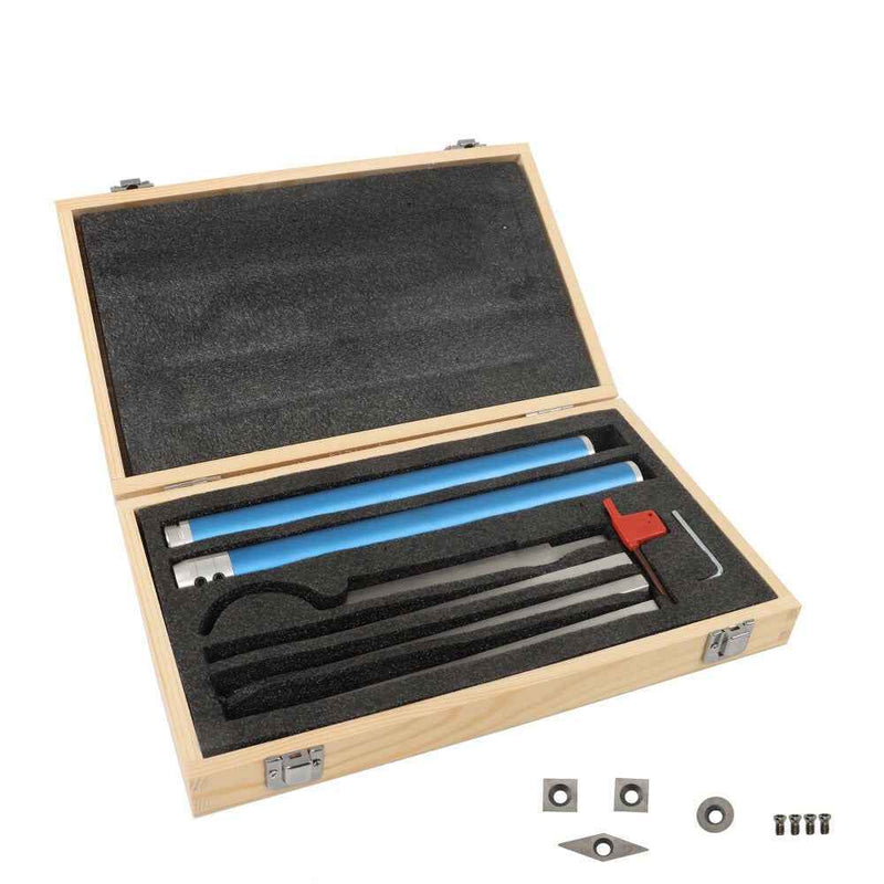 DURAFORCE Carbide Wood Turning Tool for Lathe Rougher Detailer Swan Neck Hollower