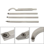 DURAFORCE Carbide Wood Turning Tool for Lathe Rougher Detailer Swan Neck Hollower