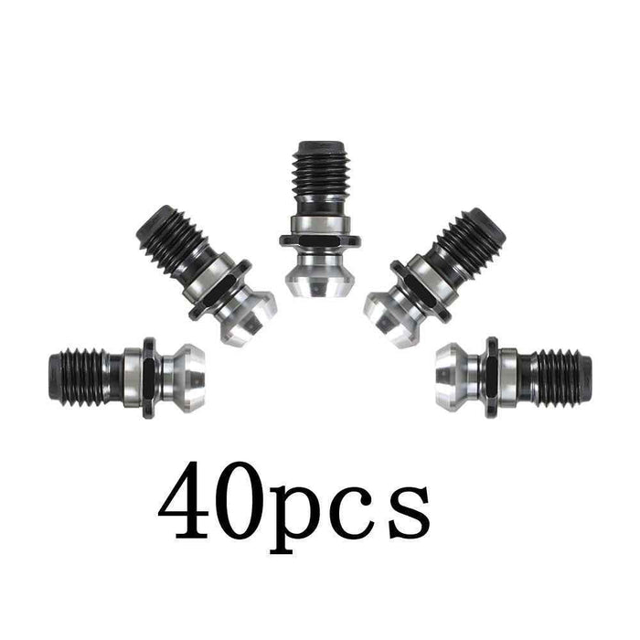DURAFORCE 40Pack Coolant Pull Stud Retention Knob CAT40 45°0.740" for Mazak Fadal HURCO
