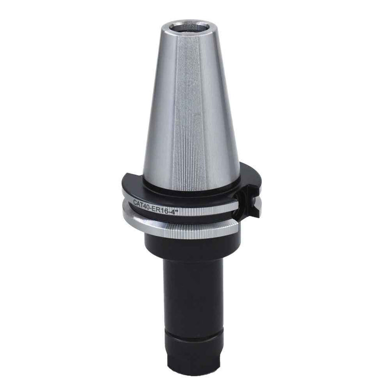 DURAFORCE 4 Chucks Tool Holder Set CAT40 ER16 Collet Chucks W. 4" Long Gage Length