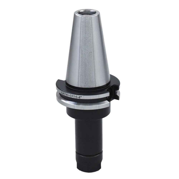 DURAFORCE 4 Chucks Tool Holder Set CAT40 ER16 Collet Chucks W. 4" Long Gage Length