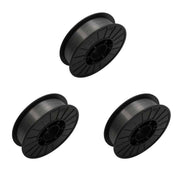 DURAFORCE 3 Pcs 10 Lbs .035" E71T-GS 0.9mm Gasless Flux Core Mild Steel MIG Welding Wire