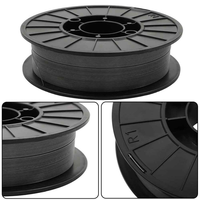 DURAFORCE 3 Pcs 10 Lbs .035" E71T-GS 0.9mm Gasless Flux Core Mild Steel MIG Welding Wire