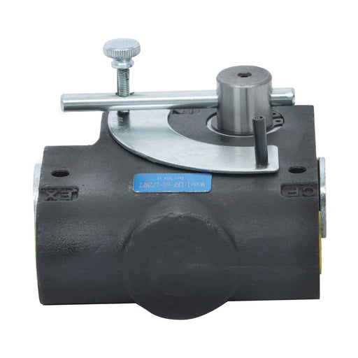 DURAFORCE 1/2”NPT FC51 Side-Port Hydraulic Adjustable Variable Flow Control Valve 0-30GPM