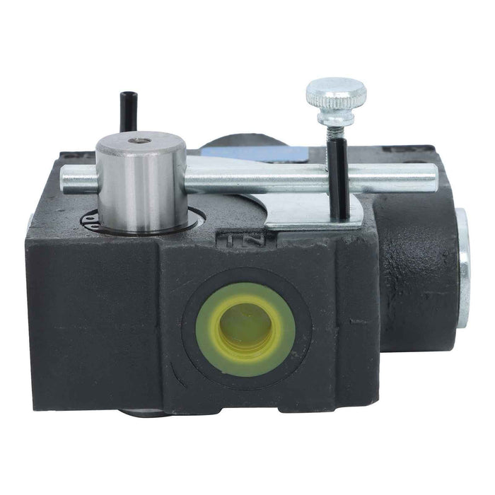 DURAFORCE 1/2”NPT FC51 Side-Port Hydraulic Adjustable Variable Flow Control Valve 0-30GPM