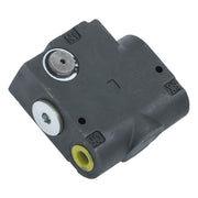 DURAFORCE 1/2”NPT FC51 Side-Port Hydraulic Adjustable Variable Flow Control Valve 0-30GPM