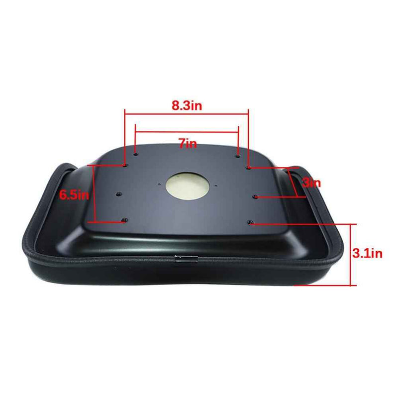DURAFORCE LMS2002 For Carriage Tractor Lawn Mower Black Seat